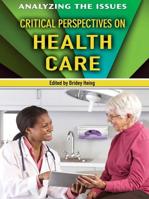 cover image of Critical Perspectives on Health Care